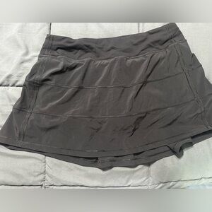 lululemon athletica Black Skirt Pace Rival
